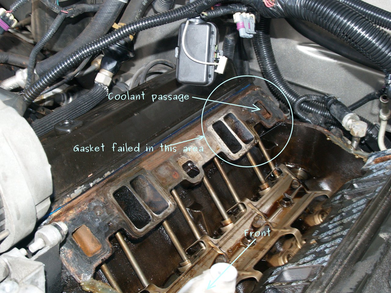 See B1049 in engine
